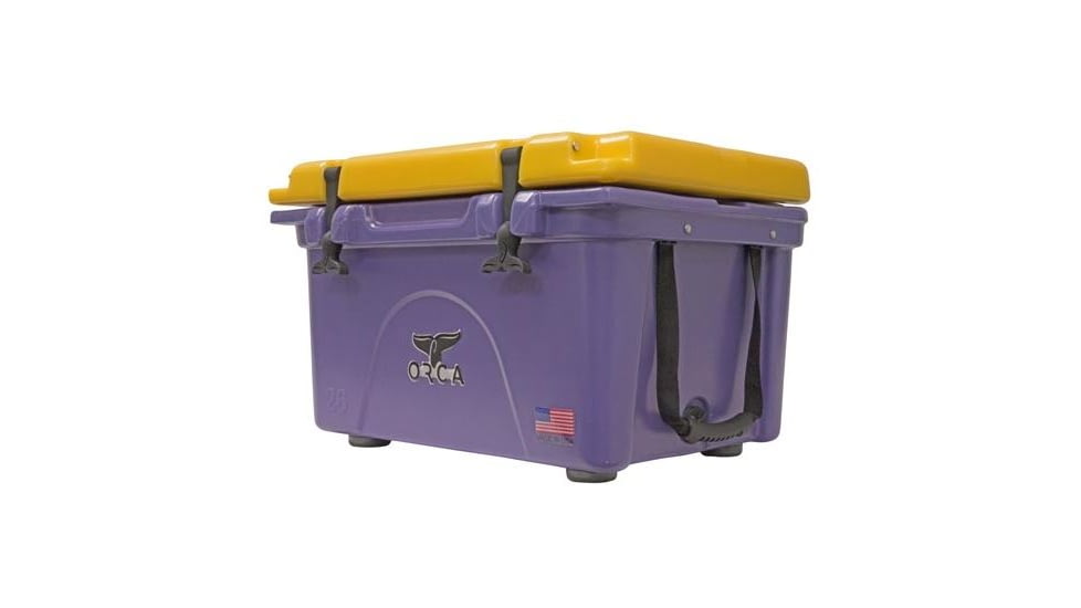 Orca 26 Qt Cooler,Purple/Gold LS026ORC