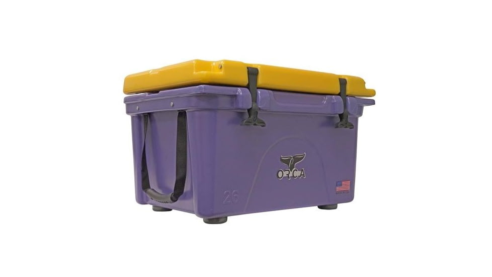 Orca 26 Qt Cooler,Purple/Gold LS026ORC