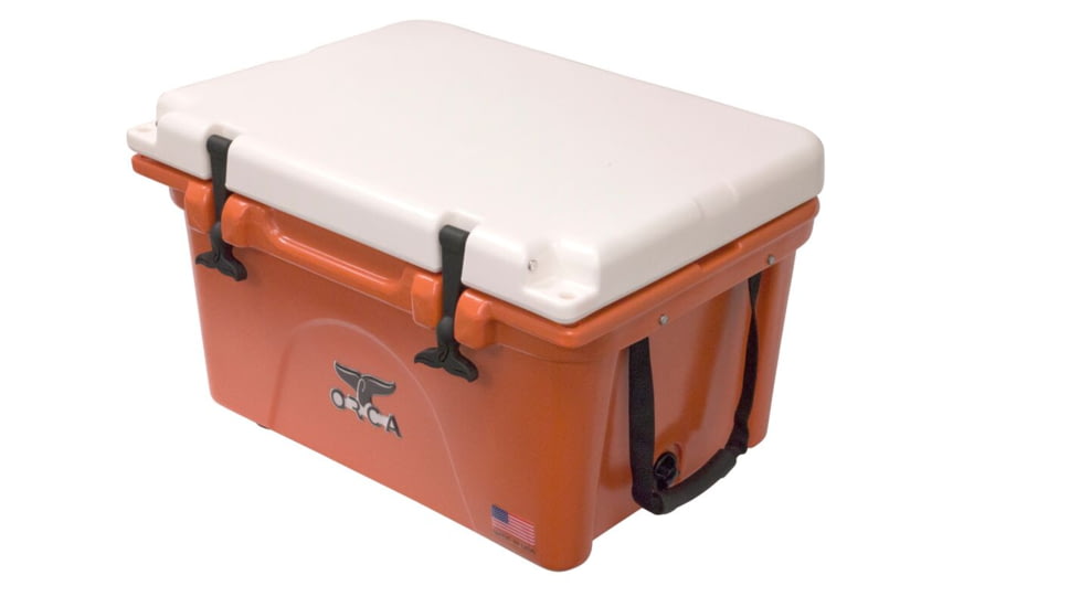 Orca Cooler - 26 Qt Limited Edition - Team Colors-Burnt Orange/White