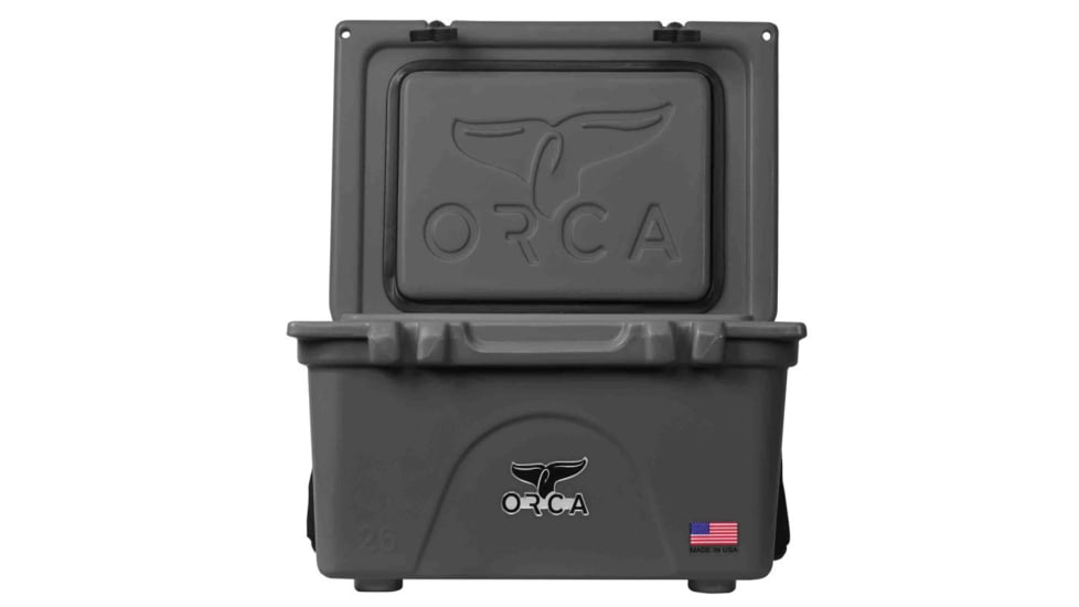 Orca Cooler - 26 Quart, Charcoal, ORCCH026