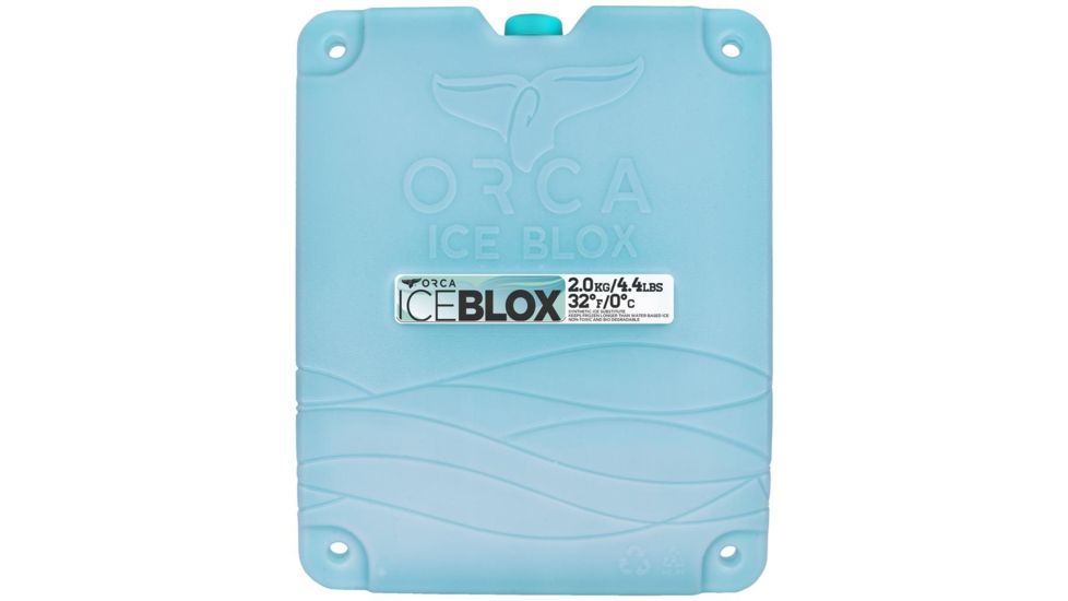 Orca Coolers Iceblox, Blue, Large, ORCICELA