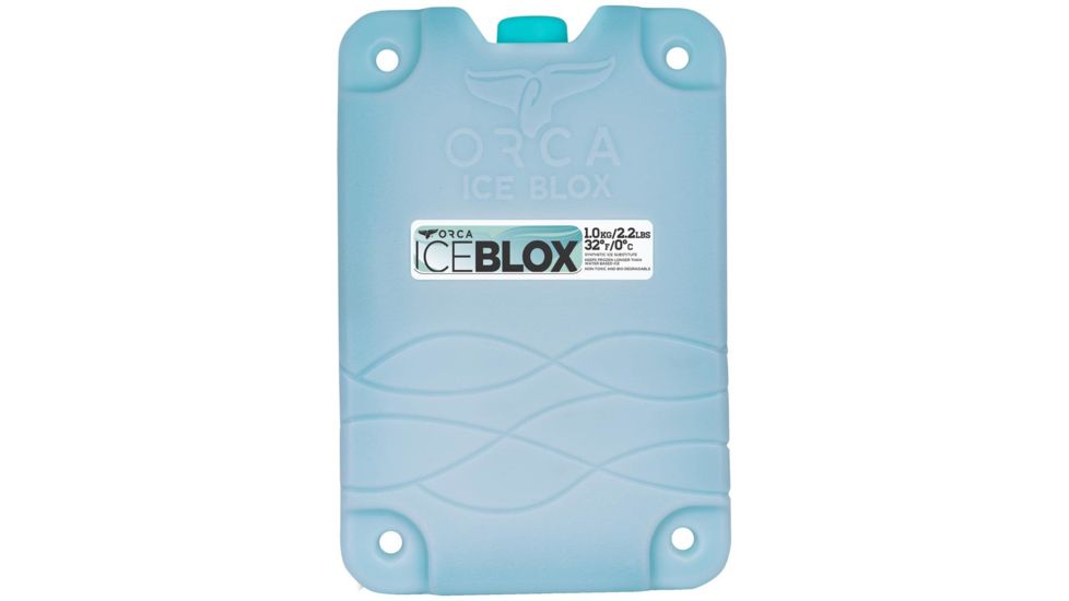 Orca Coolers Iceblox, Blue, Medium, ORCICEME