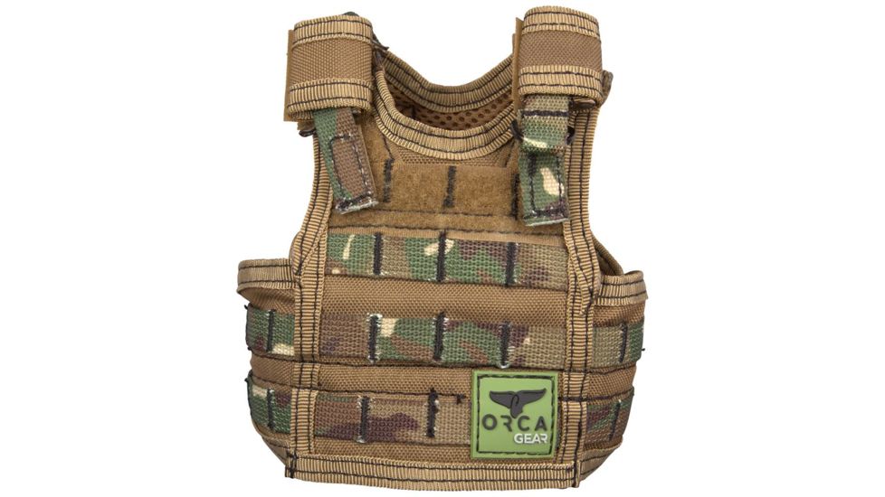 ORCA Coolers Mini Tac Vest Koozie, Camouflage, ORCKOTACCC