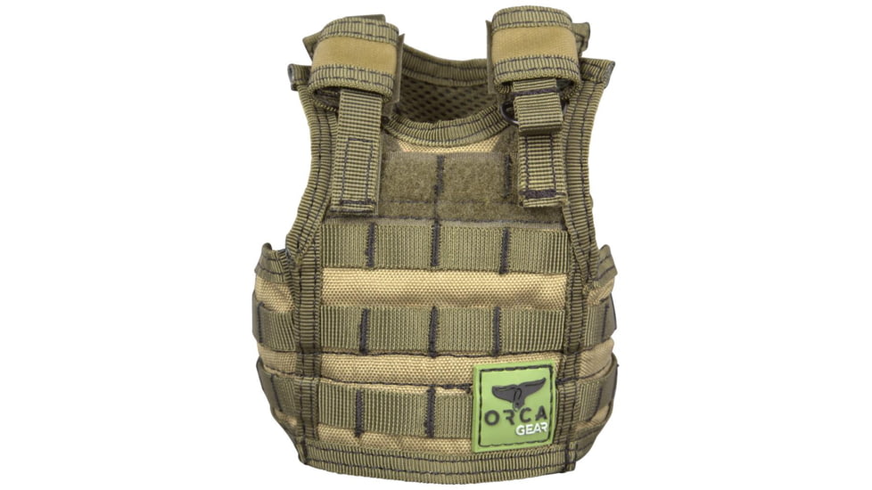 ORCA Coolers Mini Tac Vest Koozie, Desert Green, ORCKOTADG