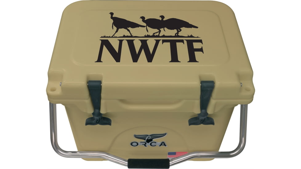 Orca National Wild Turkey Federation Cooler - 20 Qt-Tan