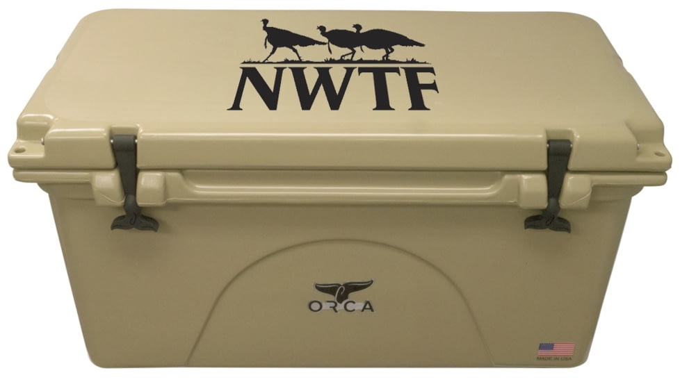 Orca National Wild Turkey Federation Cooler - 75 Qt-Tan
