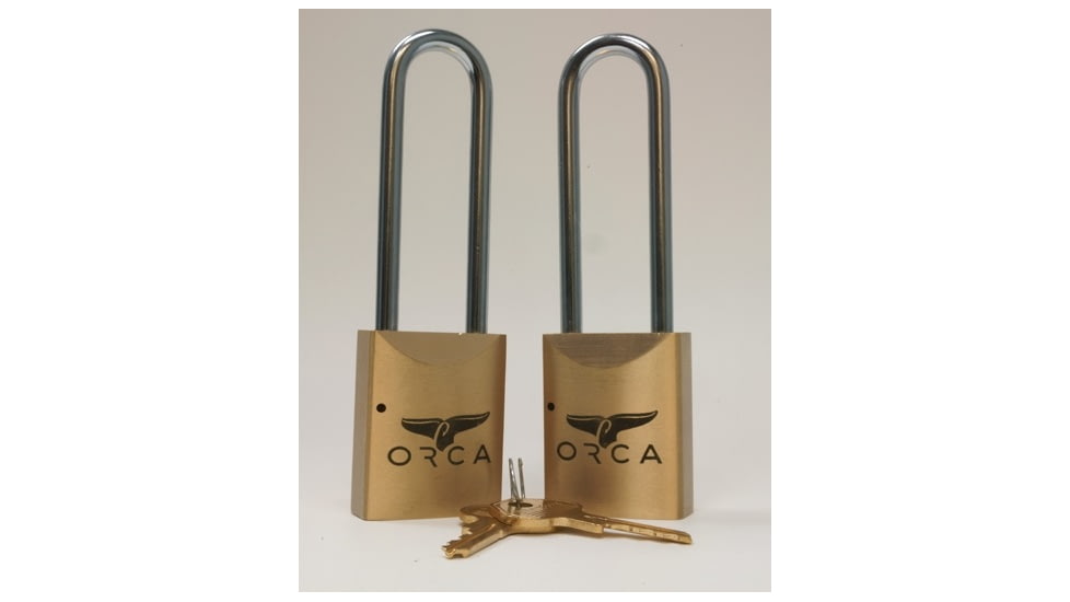 Orca Pro Series Locks Set of 2 Brass
