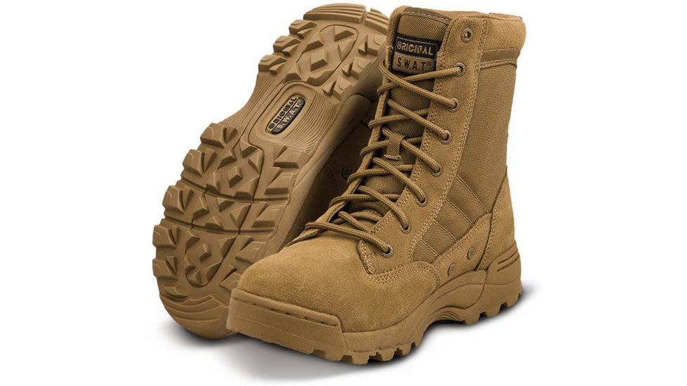 Original S.W.A.T. Classic 9in. Wide Tactical Boots, Coyote, 15 Wide, 115003-15.0-W