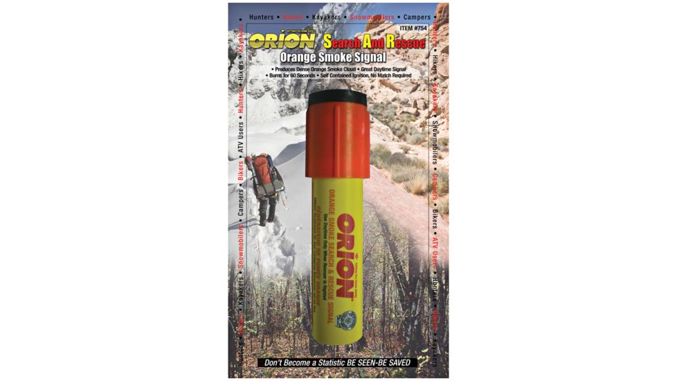 Orion Orange Smoke Signal