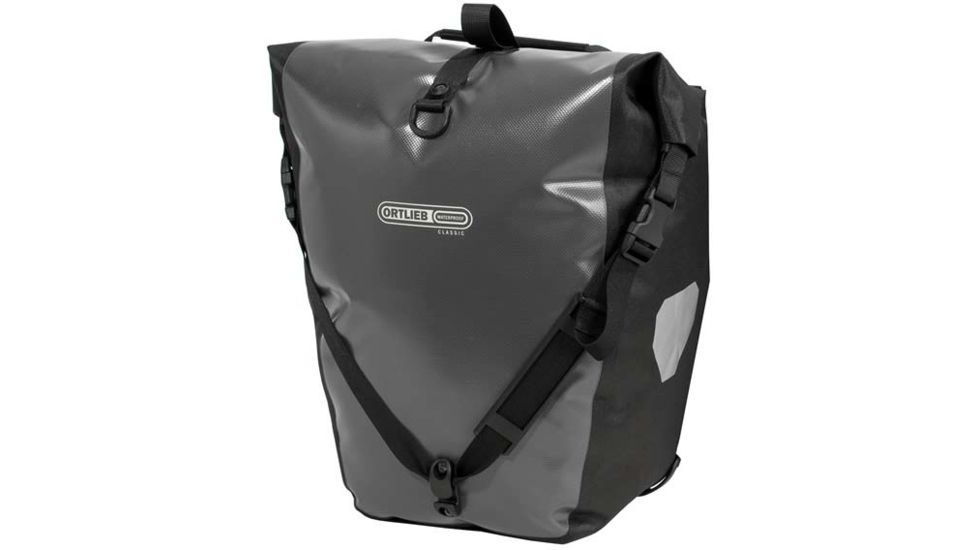 Ortlieb Back-Roller Classic Panniers, Pair, Asphalt/Black, 40 L, F5305