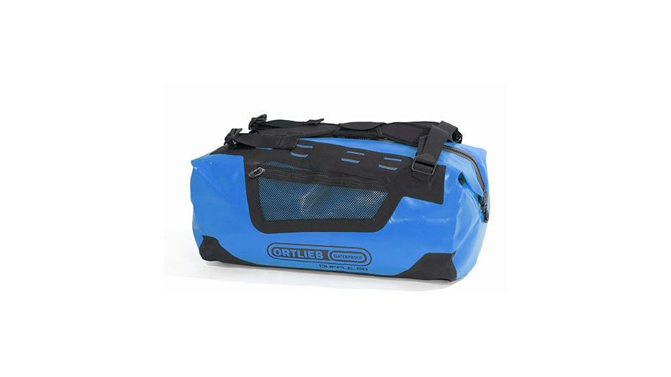 Ortlieb Duffle, 60L, Ocean Blue-Black, Ocean Blue/Black, PVC / Nylon, 5 Year MFG Warranty, ORT-31103