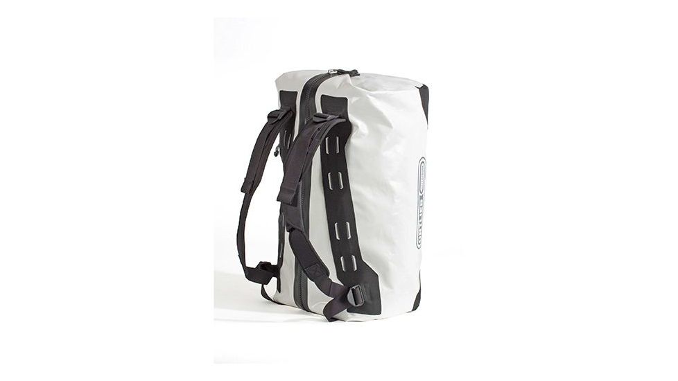 Ortlieb Duffle, 60L, White-Black, White, PVC / Nylon, 5 Year MFG Warranty, ORT-24631