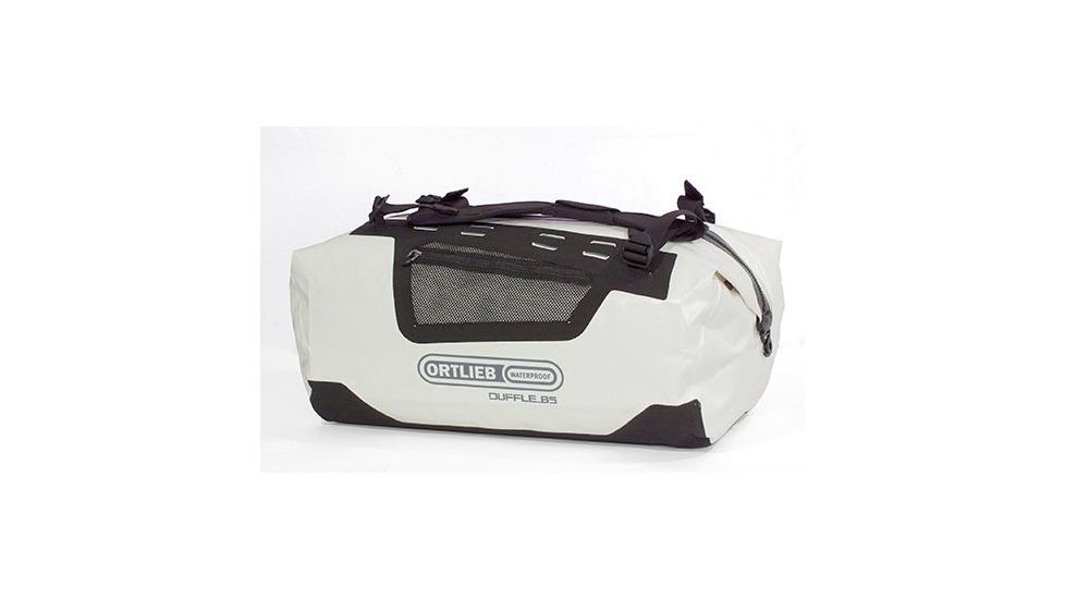 Ortlieb Duffle, 85L, White-Black, White, PVC / Nylon, 5 Year MFG Warranty, ORT-22972