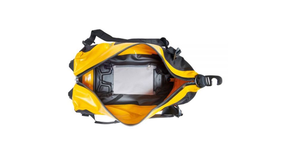 Ortlieb Duffle RG w/ Telescopic Handle, 85L, Sunyellow/Black, Sun Yellow/Black, PVC / Nylon, 5 Year MFG Warranty, ORT-39413