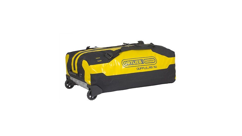 Ortlieb Duffle RS, 110L, Sunyellow-Black, Sun Yellow/Black, PVC / Nylon, 5 Year MFG Warranty, ORT-37099