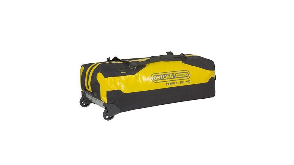 Ortlieb Duffle RS, 140L, Sunyellow-Black, Sun Yellow/Black, PVC / Nylon, 5 Year MFG Warranty, ORT-37105