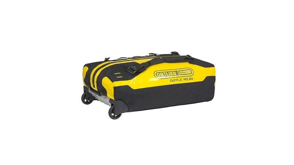 Ortlieb Duffle RS, 85L, Sunyellow-Black, Sun Yellow/Black, PVC / Nylon, 5 Year MFG Warranty, ORT-37068
