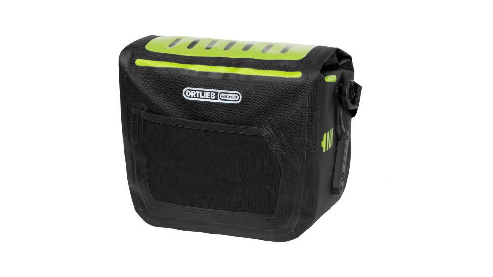 Ortlieb E-Glow Handlebar Bags, Black, 7 L, F8230A