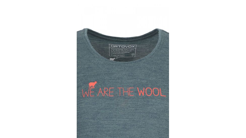 Ortovox 185 Merino Wool TS - Womens, Green Forest Blend, Medium, 8302600018