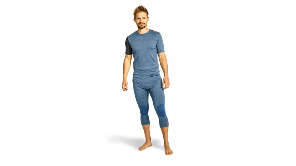 Ortovox 185 RockNWool Short Pants - Mens, Night Blue Blend, Extra Large, 8412100049