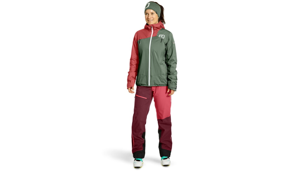Ortovox 2L Swisswoll Leone Jacket - Womens, Green Forest, Medium, 7040400008
