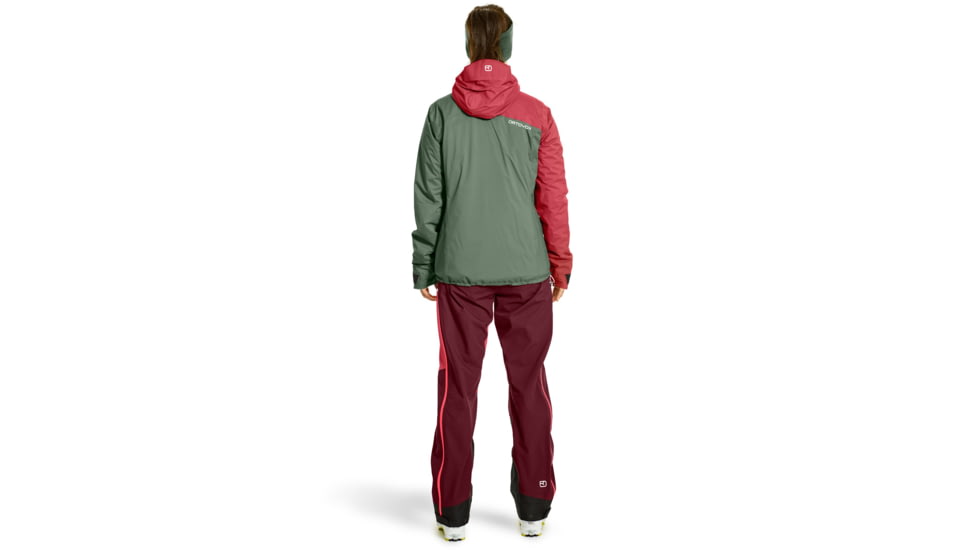 Ortovox 2L Swisswoll Leone Jacket - Womens, Green Forest, Medium, 7040400008