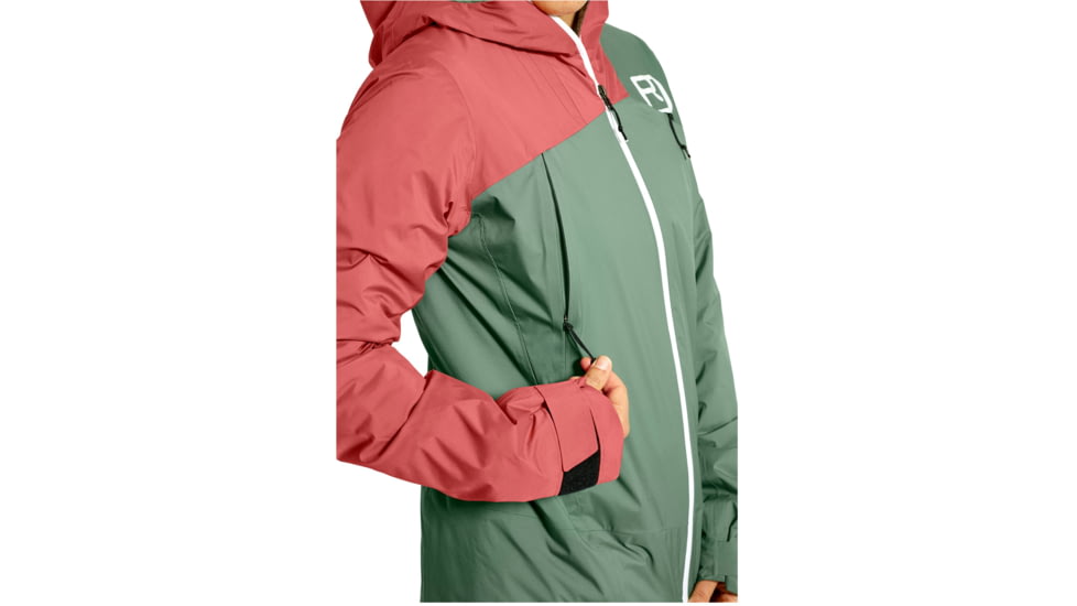 Ortovox 2L Swisswoll Leone Jacket - Womens, Green Forest, Medium, 7040400008