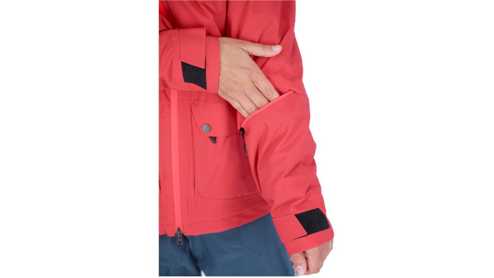 Ortovox 2L Swisswool Andermatt Jacket - Womens, Hot Coral, Extra Small, 7040300011