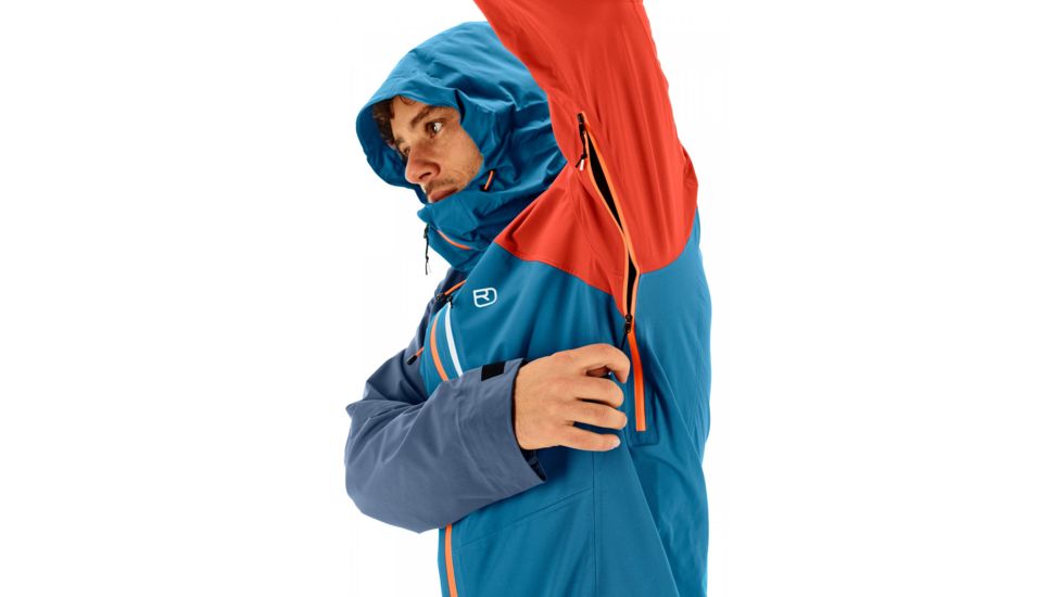 Ortovox 3L Ortler Jacket - Mens, Blue Sea, Medium, 7070100022