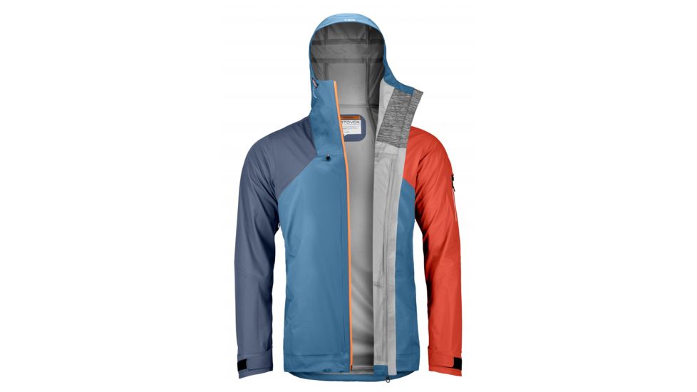 Ortovox 3L Ortler Jacket - Mens, Blue Sea, Medium, 7070100022