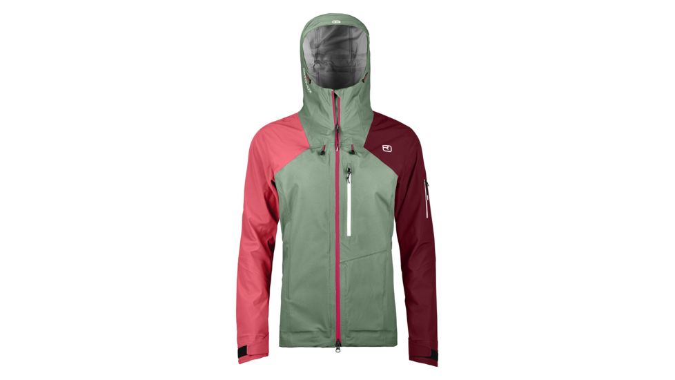 Ortovox 3L Ortler Jacket - Womens, Green Isar, Medium, 7060100038