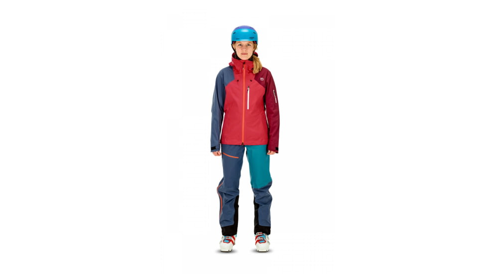 Ortovox 3L Ortler Jacket - Womens, Hot Coral, Medium, 7060100028