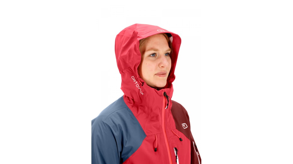 Ortovox 3L Ortler Jacket - Womens, Hot Coral, Medium, 7060100028