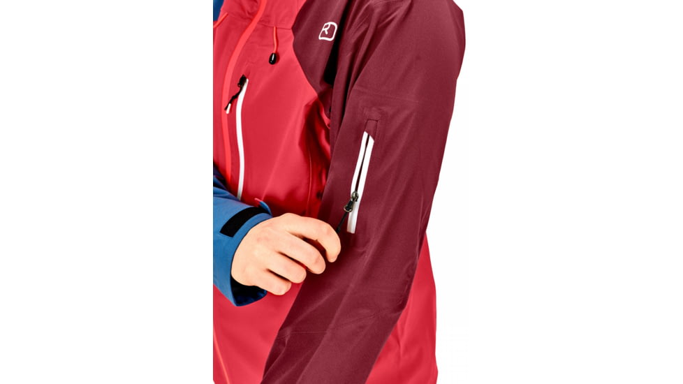 Ortovox 3L Ortler Jacket - Womens, Hot Coral, Medium, 7060100028