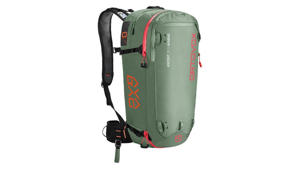Ortovox Ascent 28 S Avabag Kit, Green Isar, 4610300003