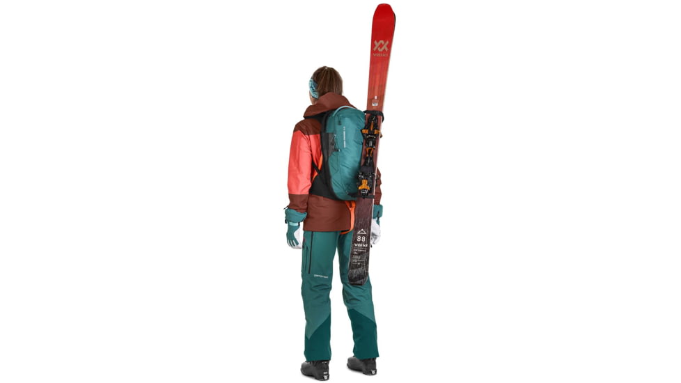 Ortovox Avabag Litric Freeride 16S Zip Airbag - Womens, Pacific Green, 16 Liter, 4520000001