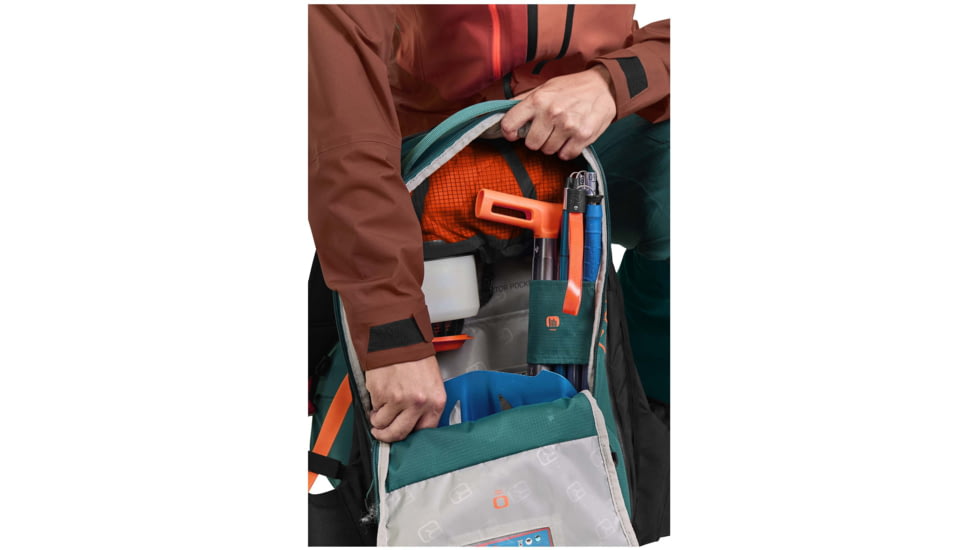 Ortovox Avabag Litric Freeride 16S Zip Airbag - Womens, Pacific Green, 16 Liter, 4520000001