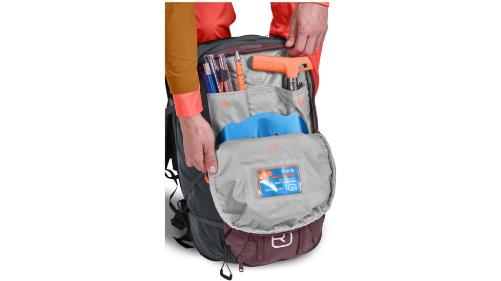 Ortovox Avabag Litric Tour 36S Zip Airbag - Womens, Mountain Rose, 36 Liter, 4522500002