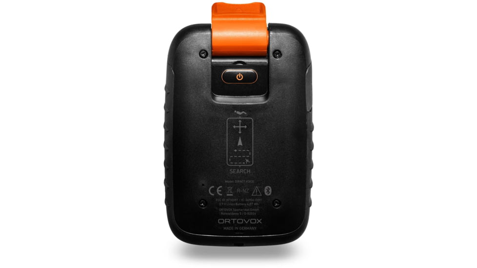 Ortovox Diract Voice 3-Antenna Avalanche Transceiver w/ Voice Navigation, Blue Ocean, 1141000001