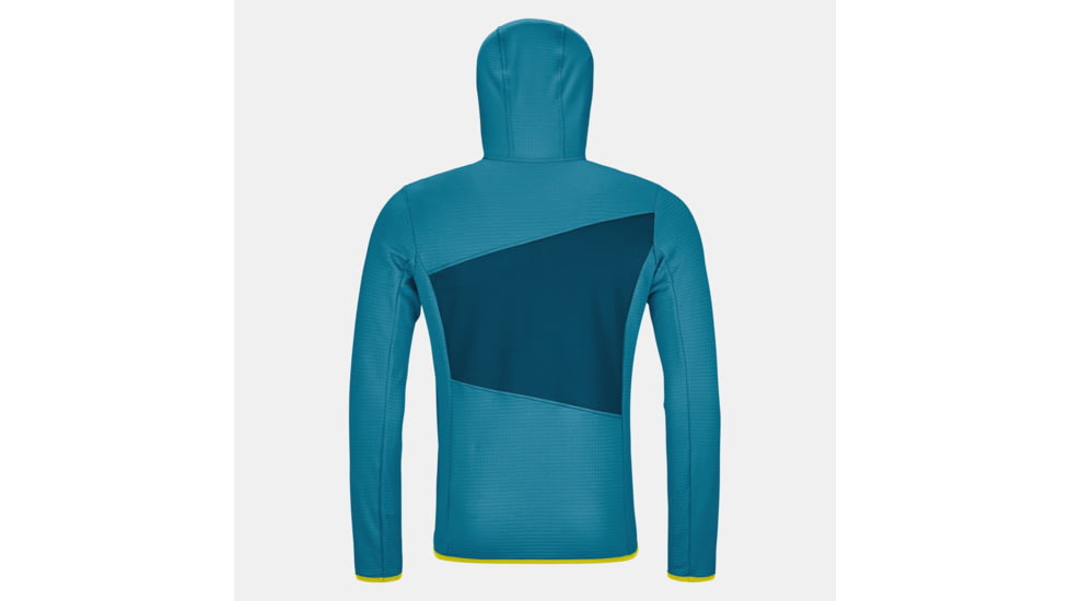 Ortovox Fleece Grid Hoody - Mens, Heritage Blue, Extra Large, 8721100034