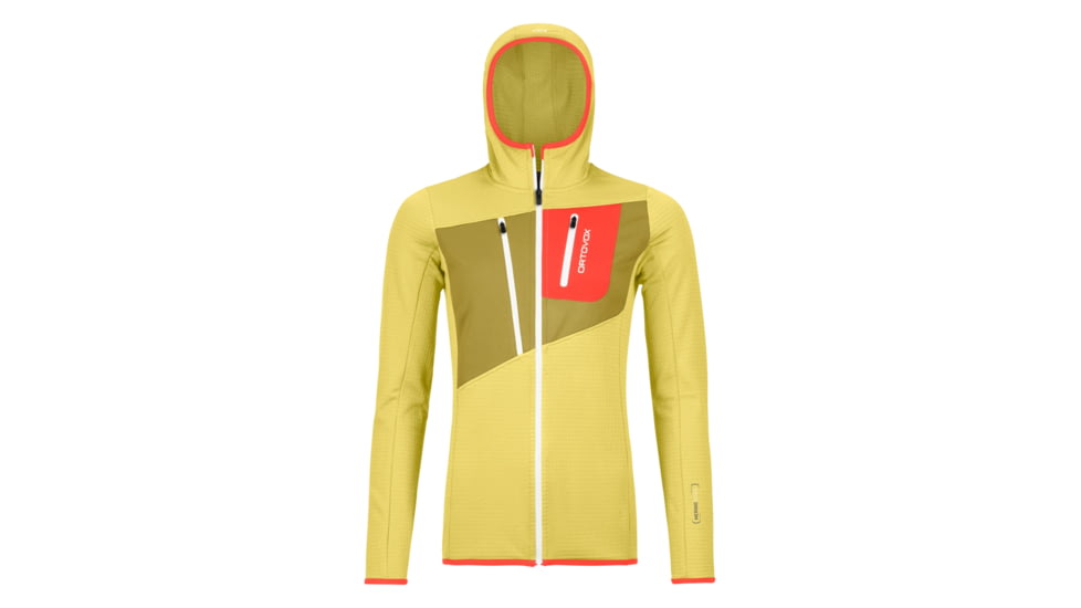 Ortovox Fleece Grid Hoody - Womens, Wabisabi, Medium, 8720100058