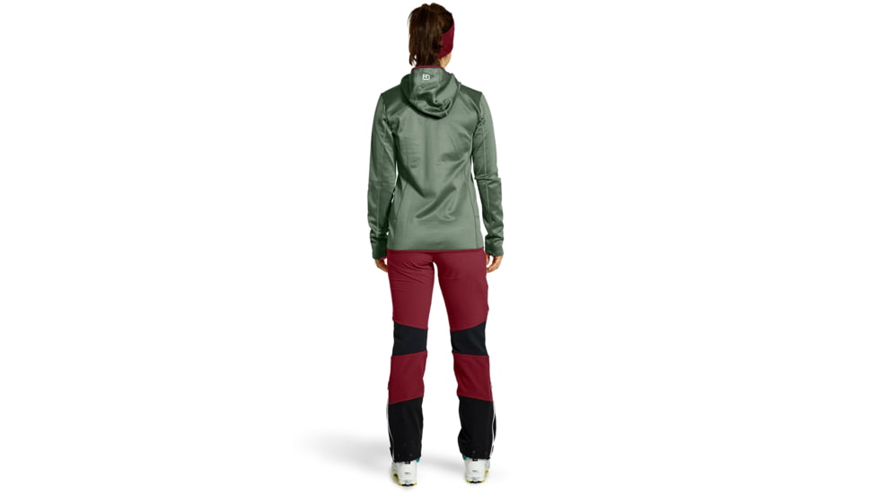 Ortovox Fleece Hoody - Womens, Green Forest, Extra Small, 8697300016