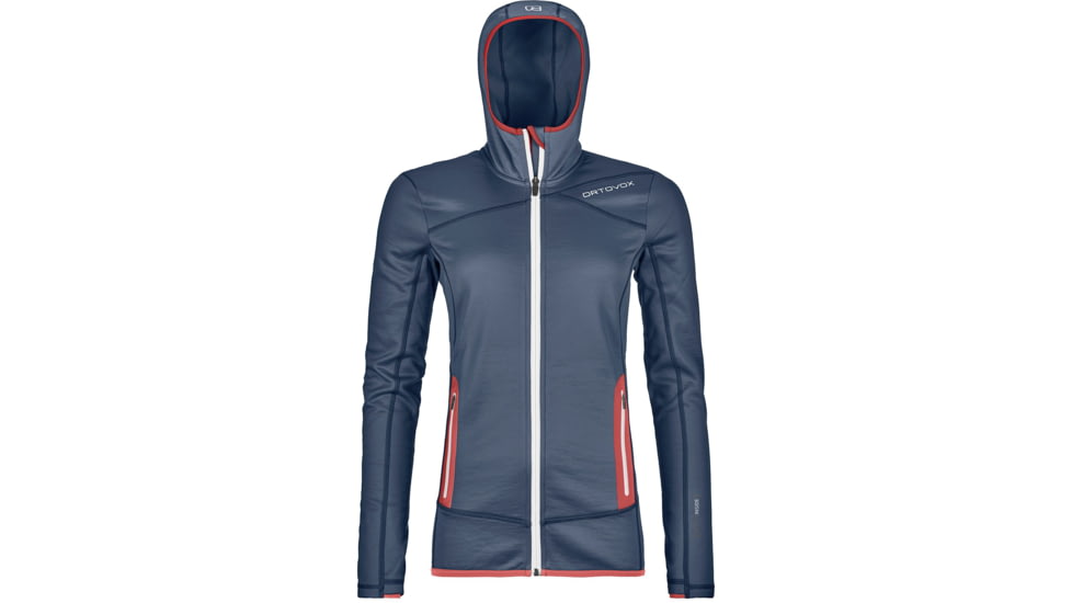 Ortovox Fleece Hoody - Womens, Night Blue, Extra Small, 8697300011