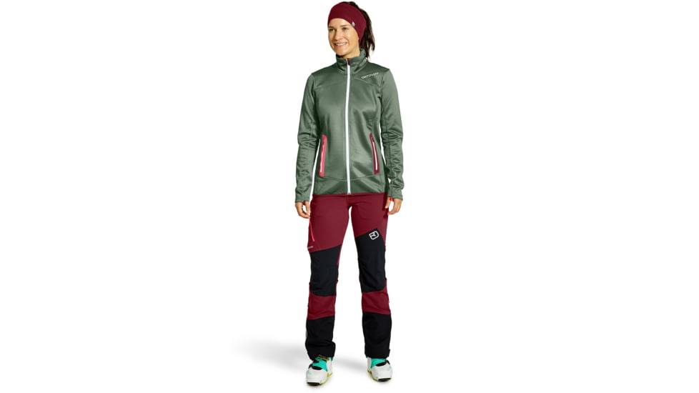 Ortovox Fleece Jacket - Womens, Green Forest, Small, 8692800017