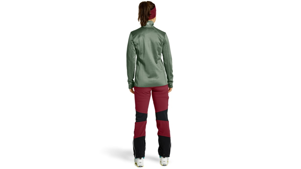 Ortovox Fleece Jacket - Womens, Green Forest, Small, 8692800017
