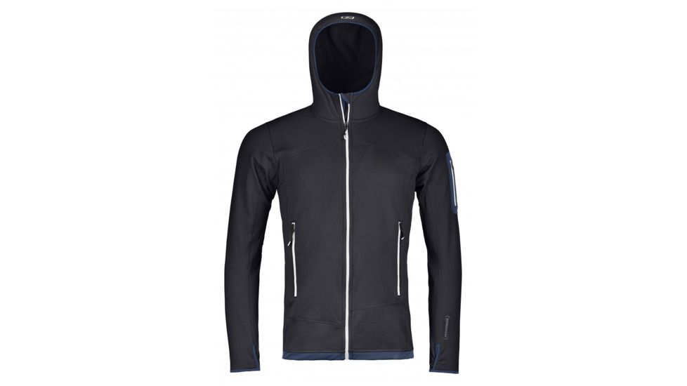 Ortovox Fleece Light Hoody - Mens, Black Raven, Medium, 8709600017-902-M