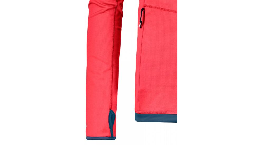 Ortovox Fleece Light Hoody - Womens, Hot Coral, Medium, 8708600008