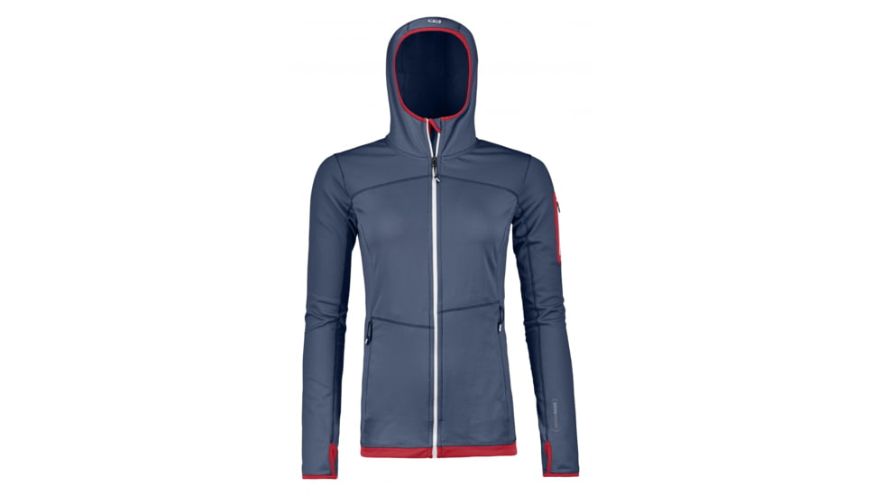 Ortovox Fleece Light Hoody - Womens, Night Blue, Medium, 8708600018