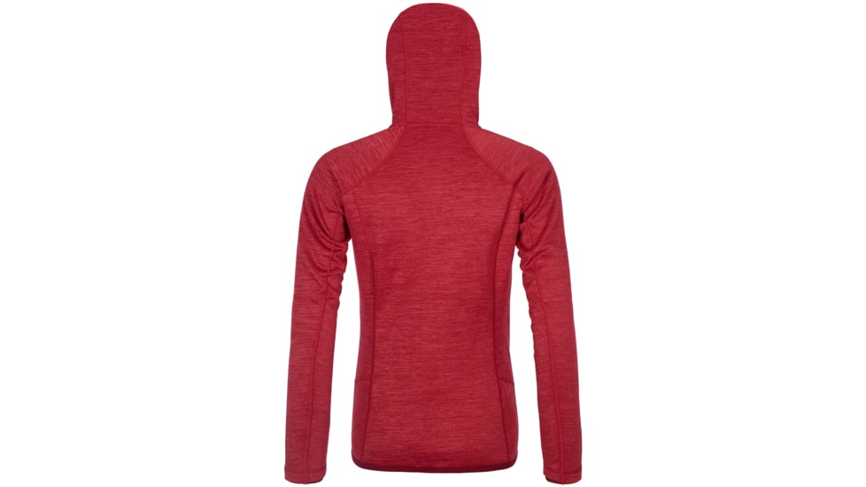 Ortovox Fleece Space Dyed Hoody - Womens, Hot Coral Blend, Medium, 8696400028