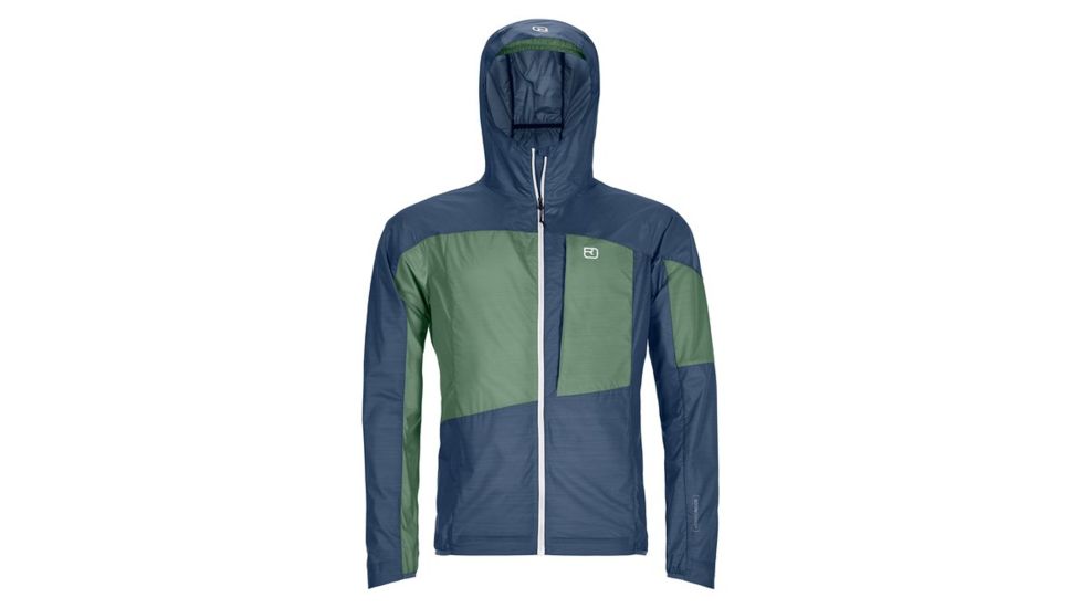 Ortovox Merino Windbreaker - Mens, Night Blue, Large, 6000200018